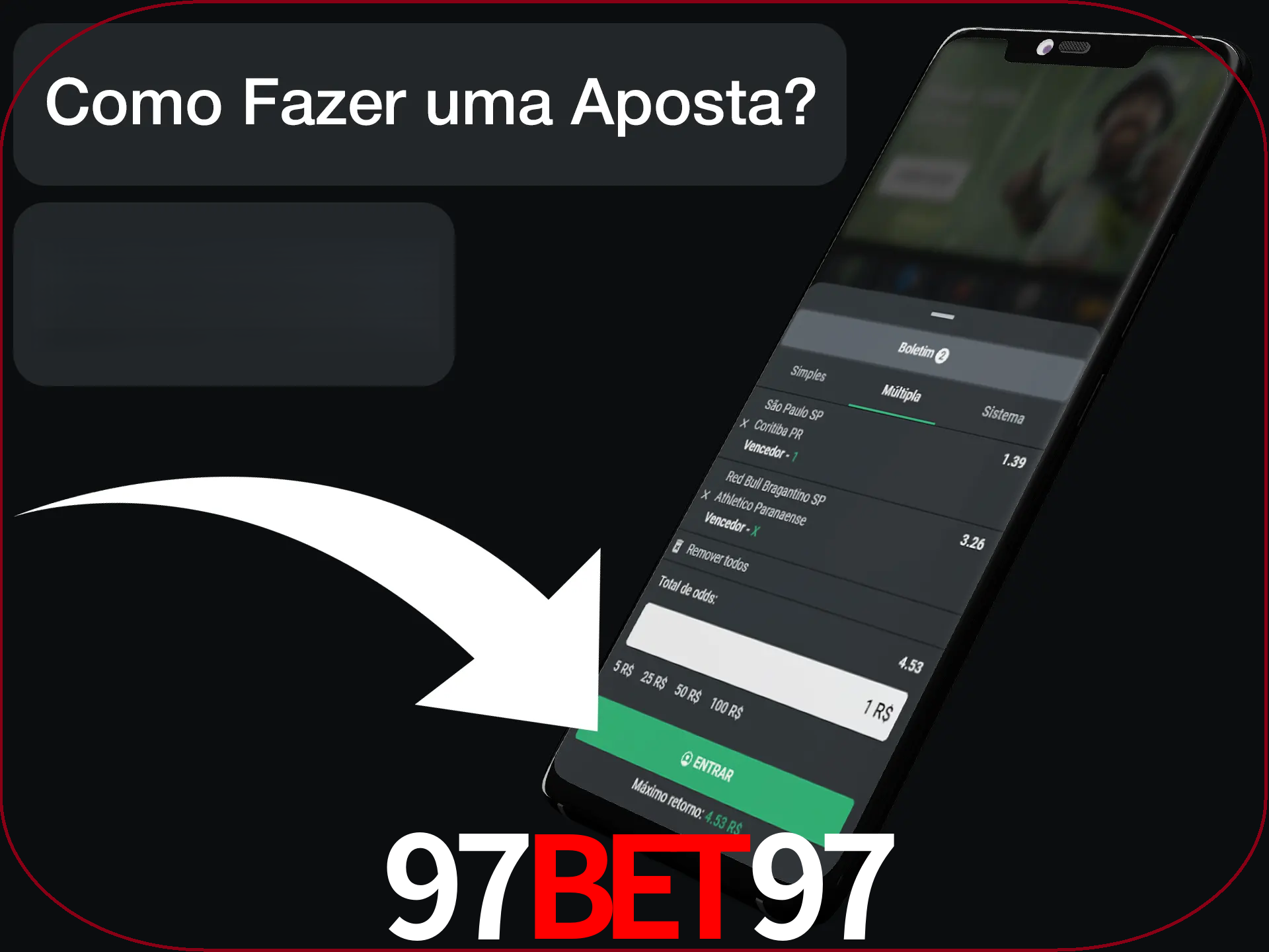 Preencha sua aposta e aguarde o resultado.