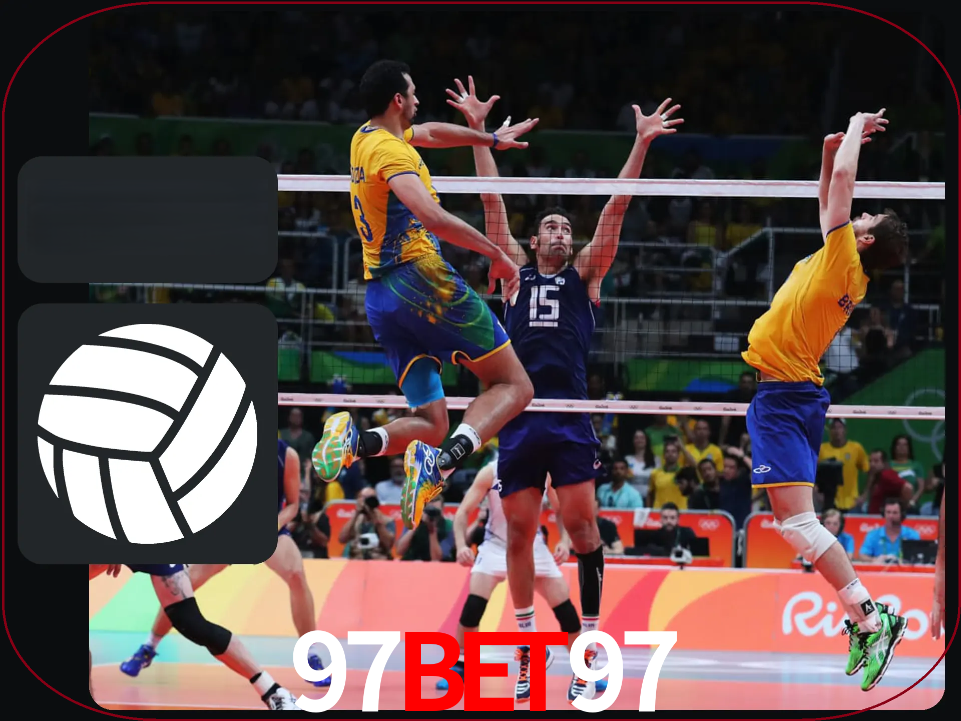 Fazer enormes ganhos apostando nas equipes de vôlei.